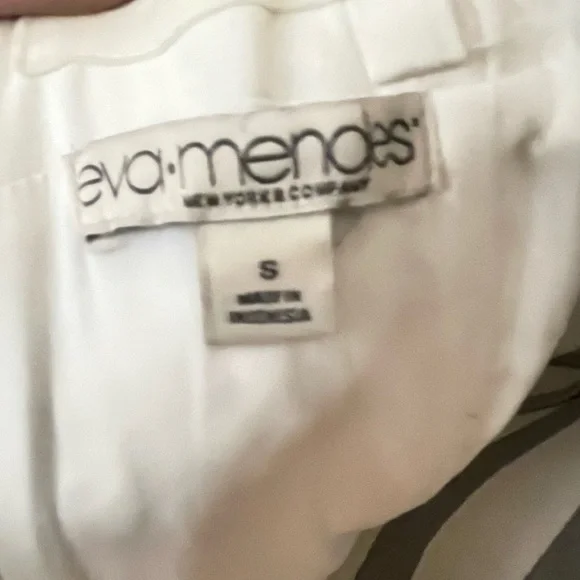 Eva Mendes for New York & Company White Garment S - Picture 5 of 9